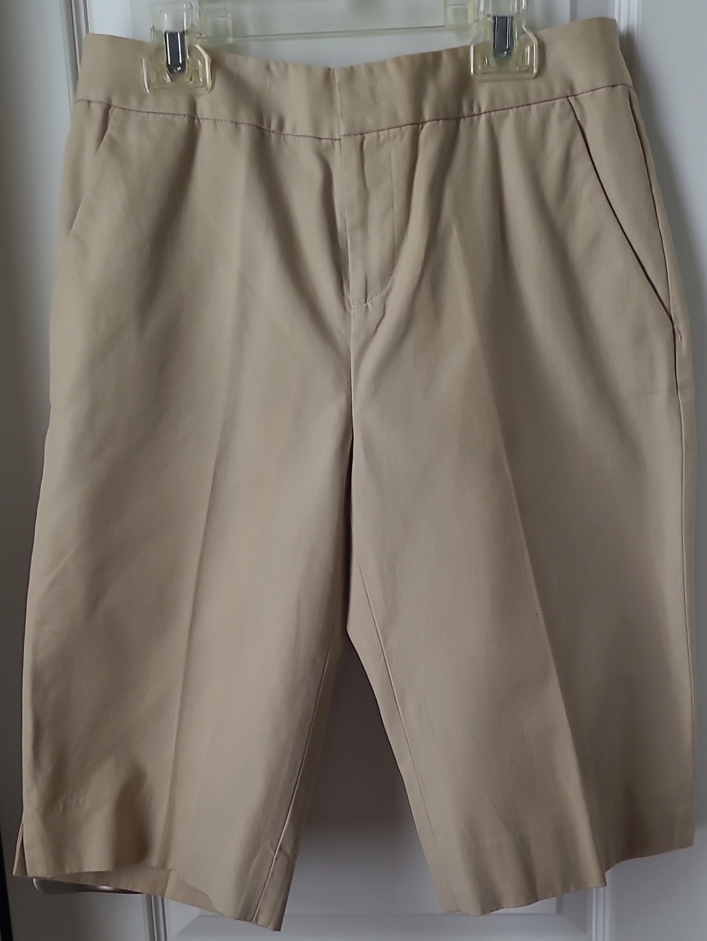 Lauren Ralph Lauren Beige/Tan Bermuda Shorts